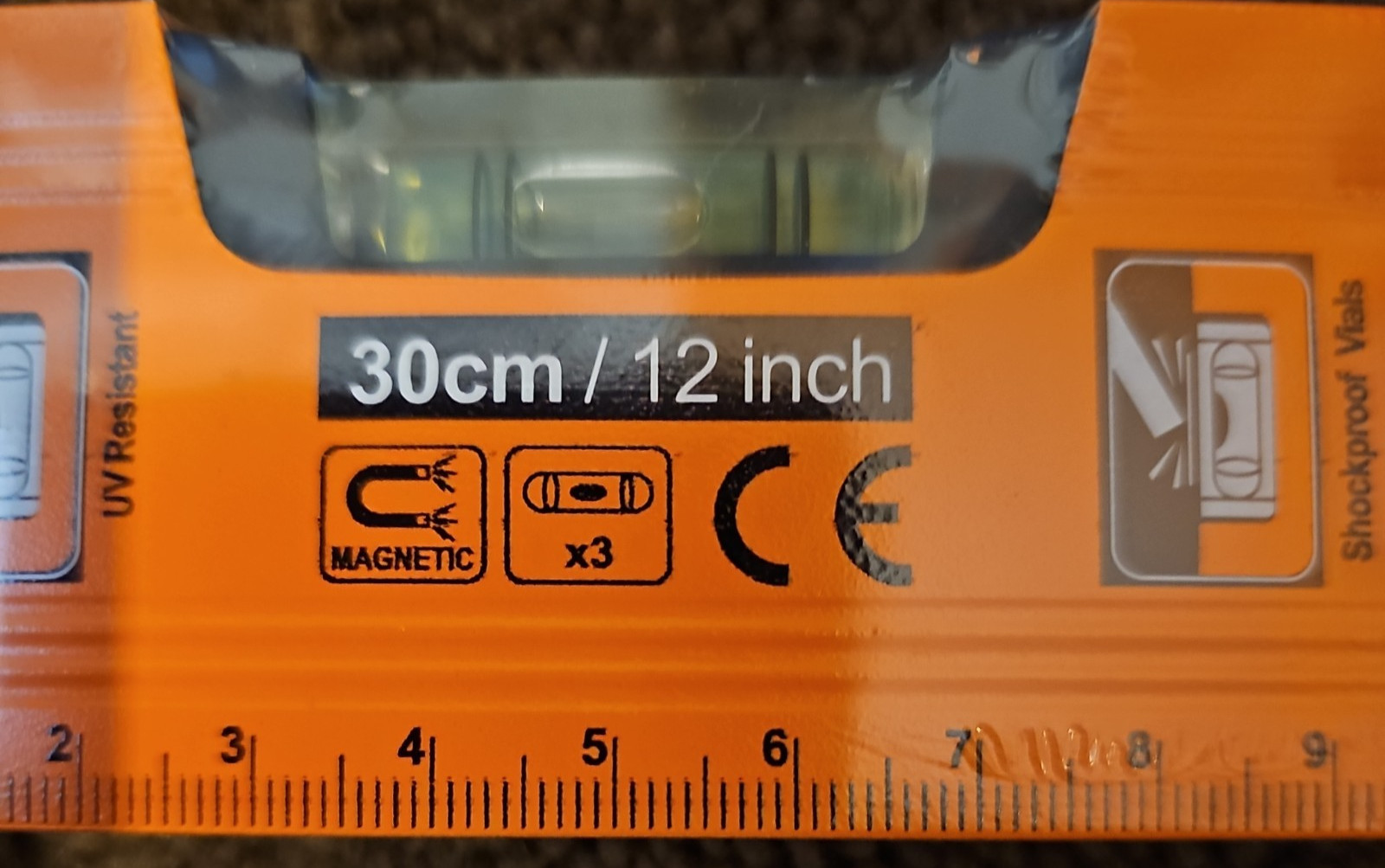 Magnetic Level with Metric Scale, Free Ship
