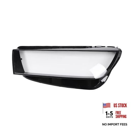 Headlight Lens Cover Headlight Headlamp Lense Clear Lens Cover for Audi Q5
