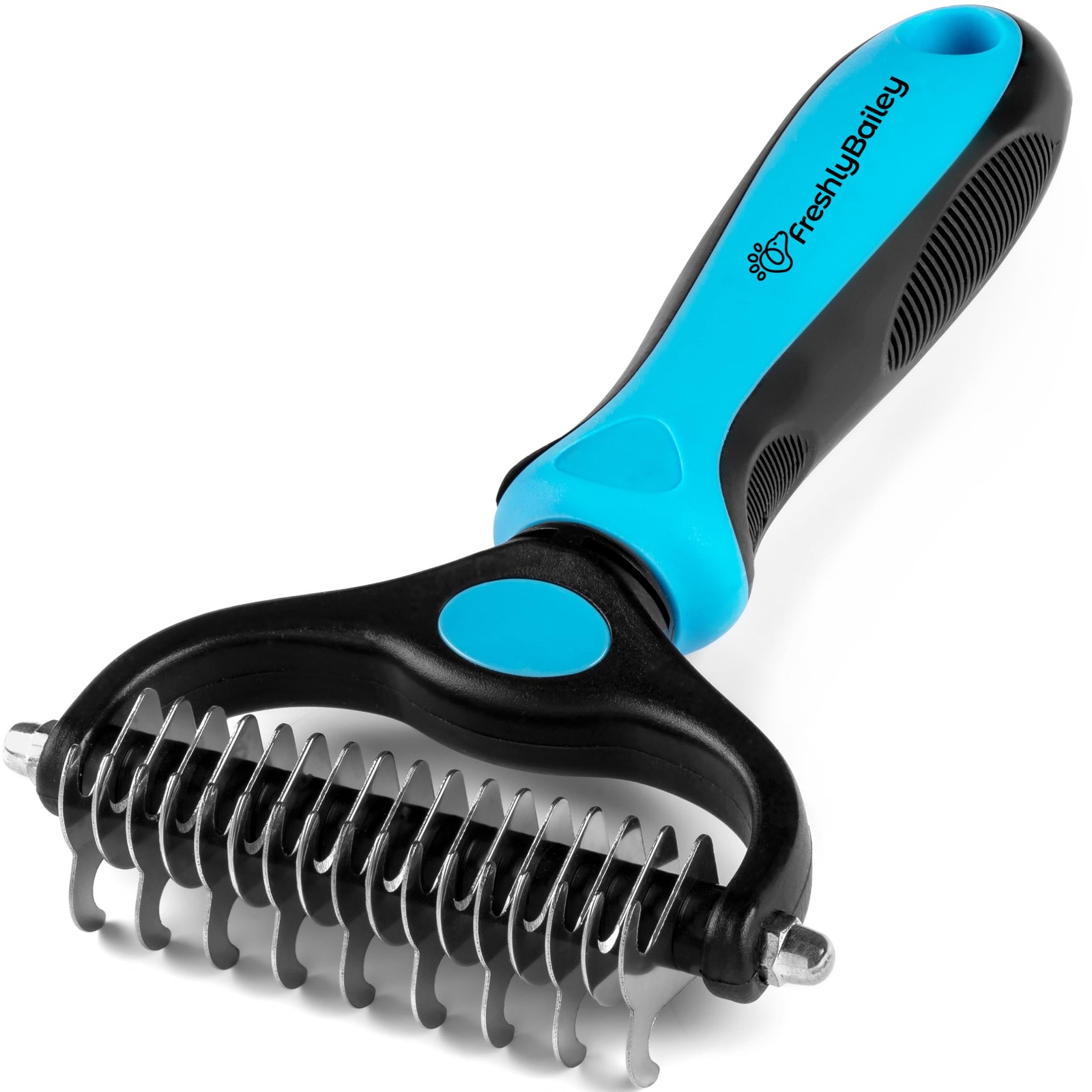 Dematting Comb for Cats and Dogs, Mat Remover and Deshedding Grooming Tool, S...