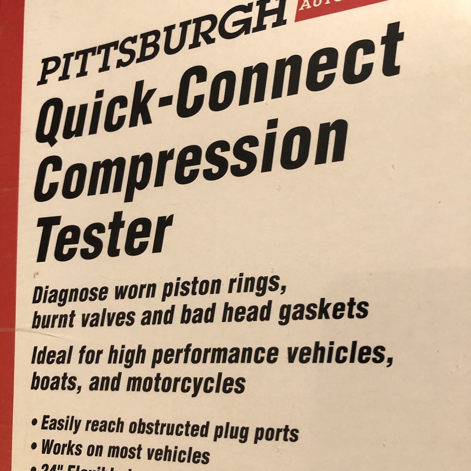 Tools & Equipment Deluxe Compression Tester Kit Quick-Connect