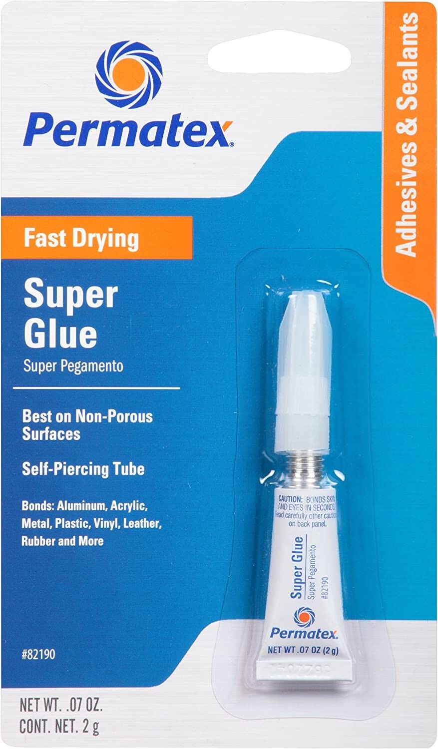 PERMATEX (82190) - Fast Drying Super Glue, 2 g