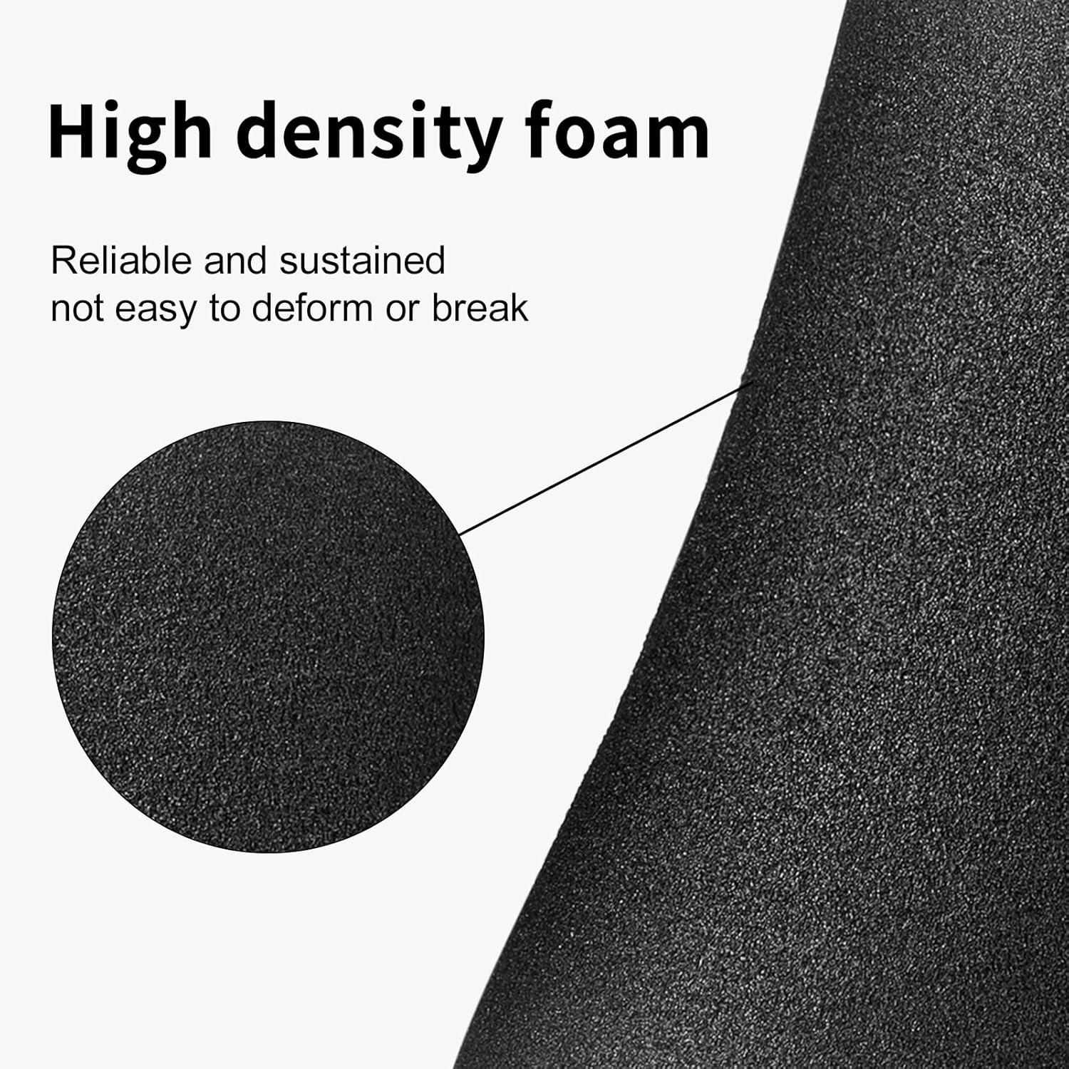 4Pcs Foot Foam Pads Rollers Set Weight Bench Replacement Pads Inversion Table...