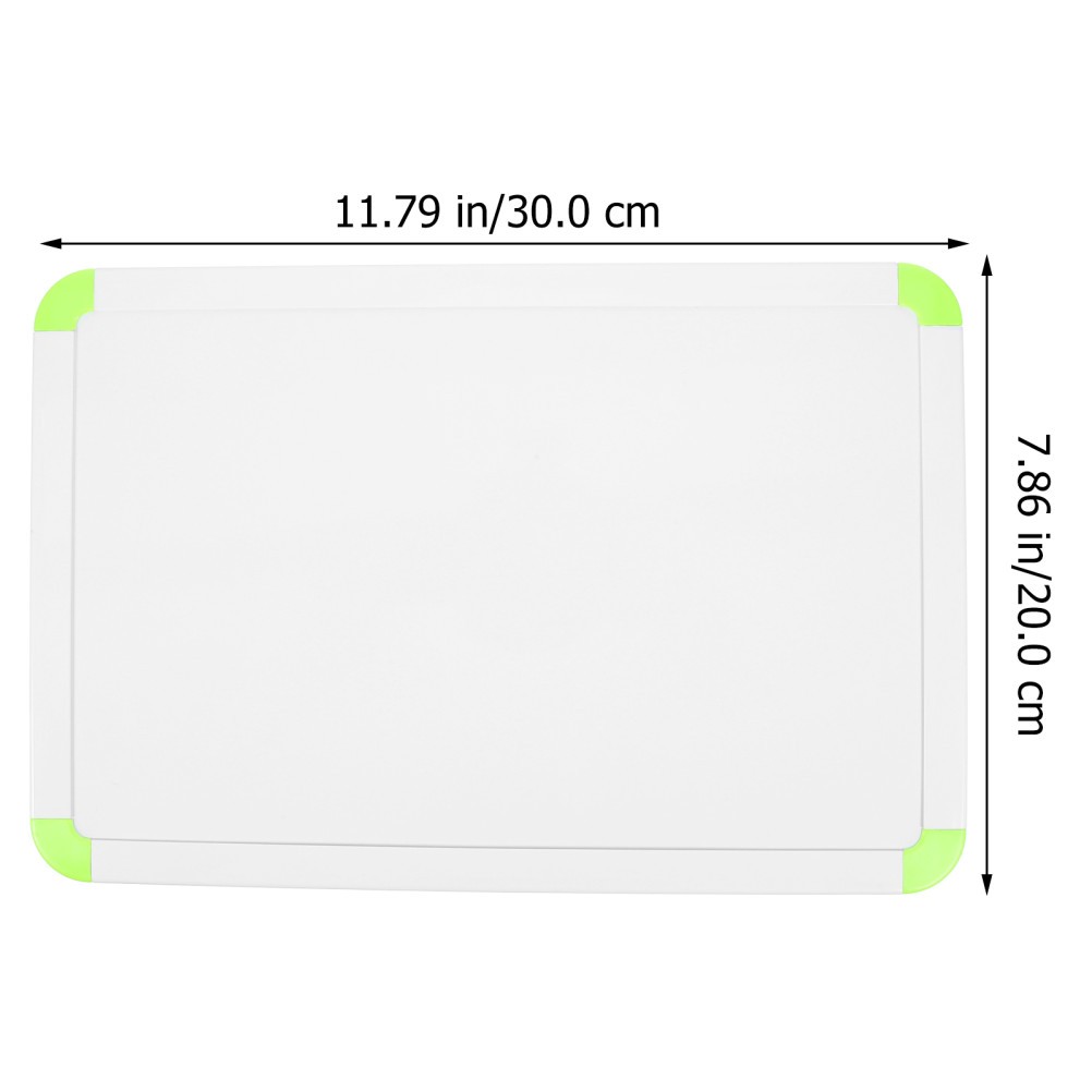 1 Set Reusable Plastic Whiteboard with Stand Practical Dry Erase Board for Home