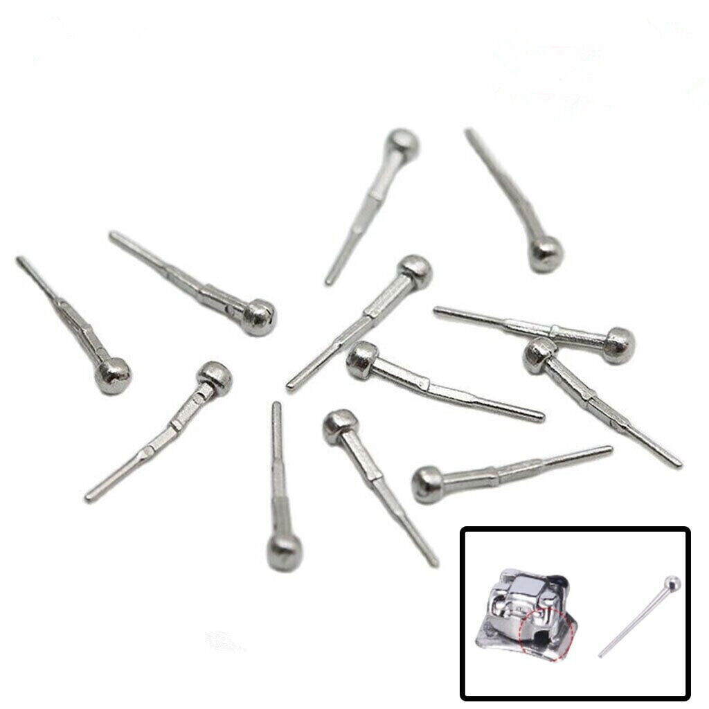 10 /PAK Dental Orthodontic Self-ligating Crimpable Bracket Traction Hook Tool