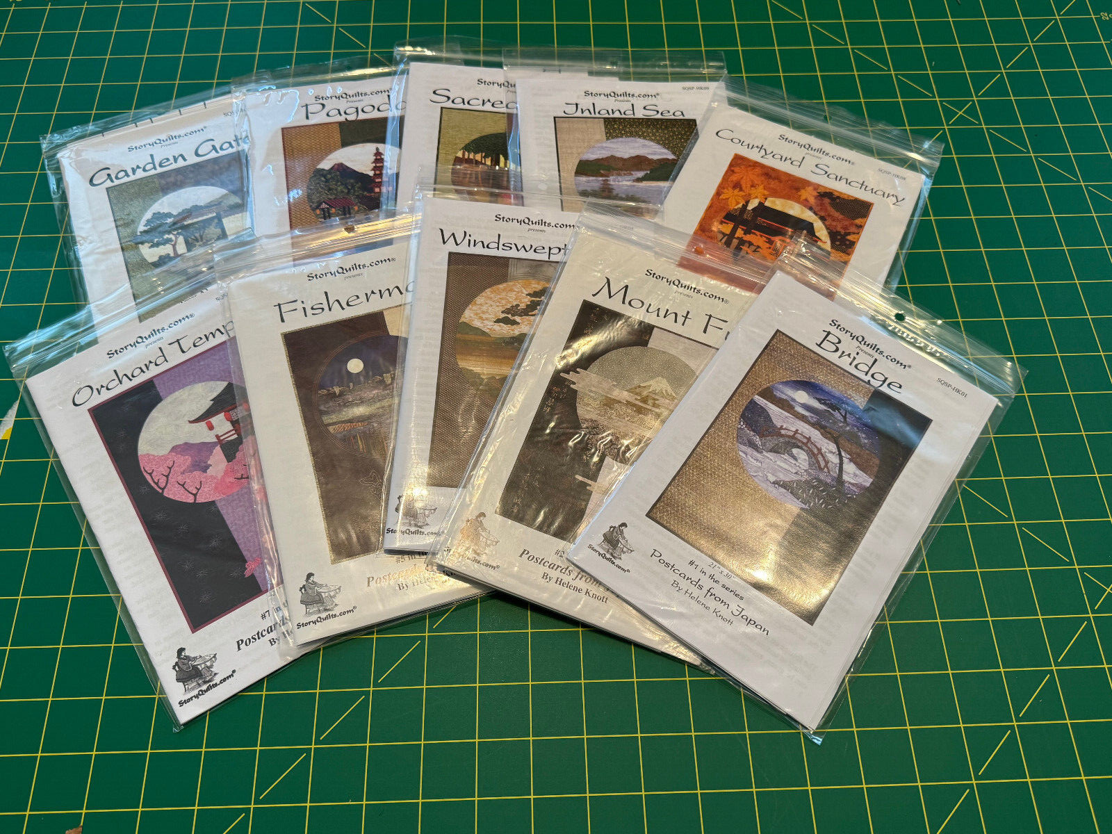 Postcards From Japan By Helene Knott StoryQuilts.com NEW!