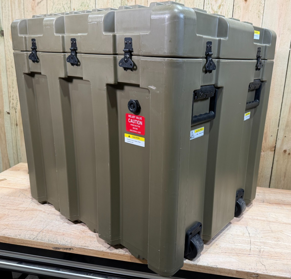 ECS Loadmaster Case 29x25x28.5" Military Surplus Transit Tan Grade AB
