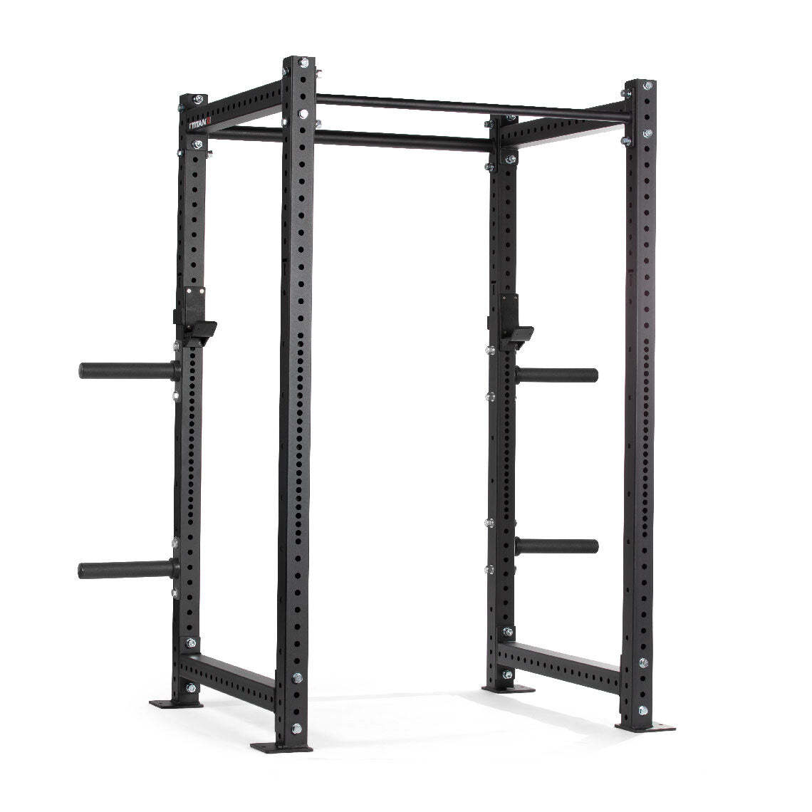 Titan Fitness X-3 Series Short Bolt-Down Power Rack Weight Plate Holders 36" D