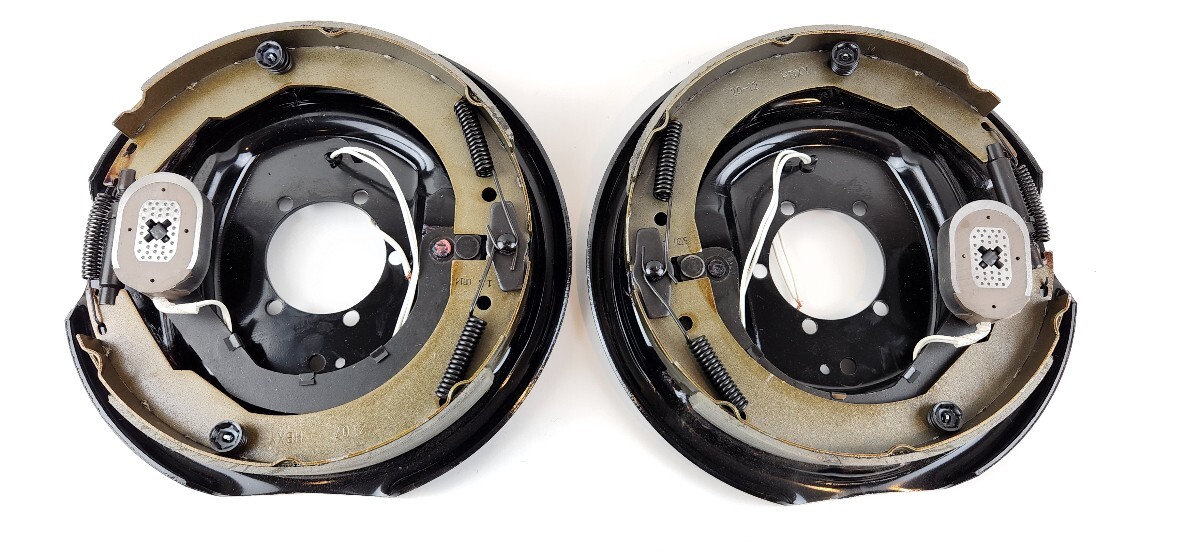 12" x 2-1/4" Electric Trailer Brake Assembly -  (1) Right Hand and (1) Left Hand