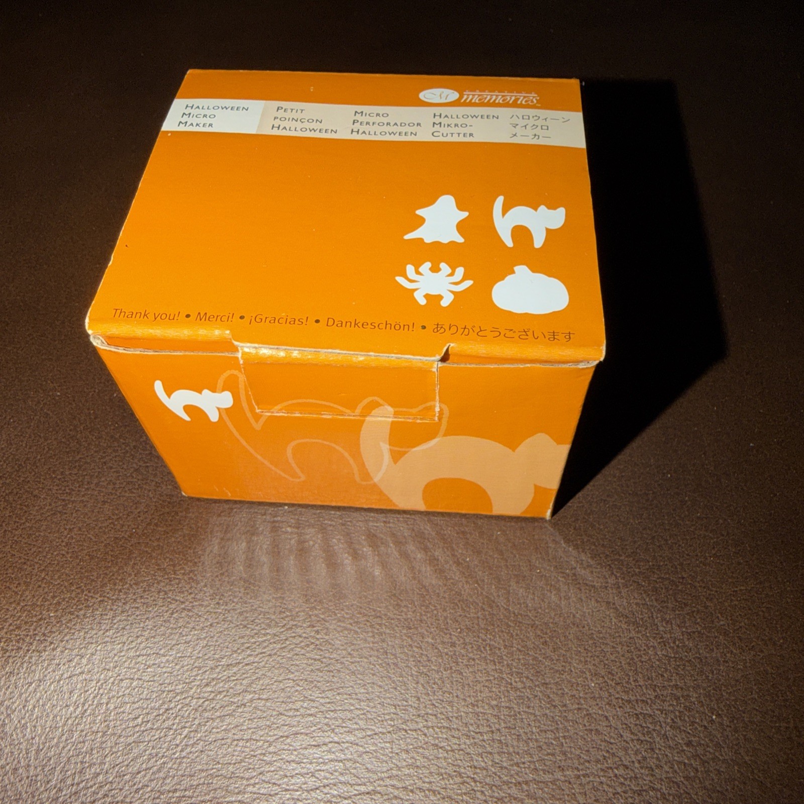 Creative Memories Halloween Micro Maker Paper Punch Spider Pumpkin Ghost Cat
