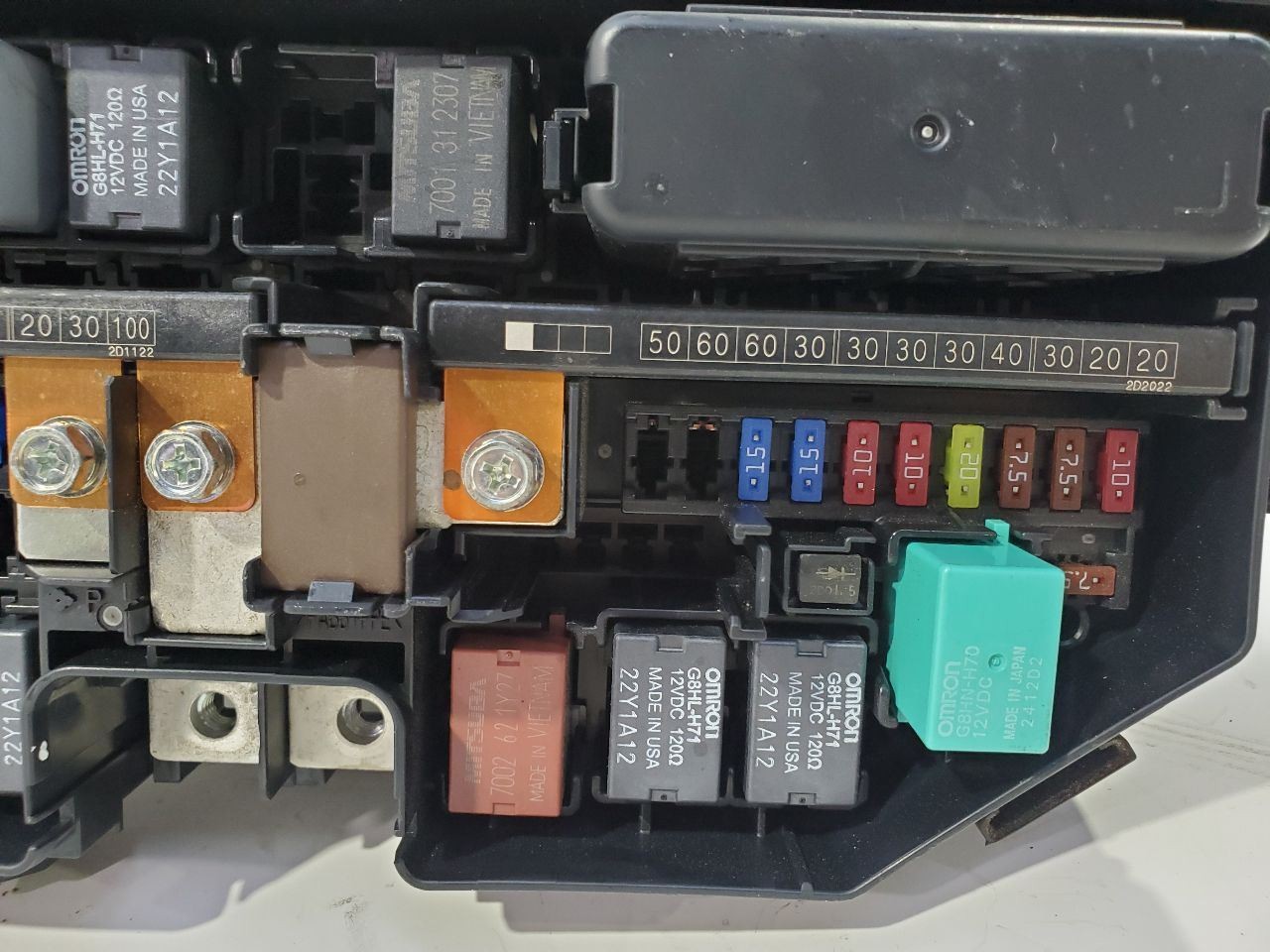2012 Honda CR-V OEM Multiple Junction Fuse Box