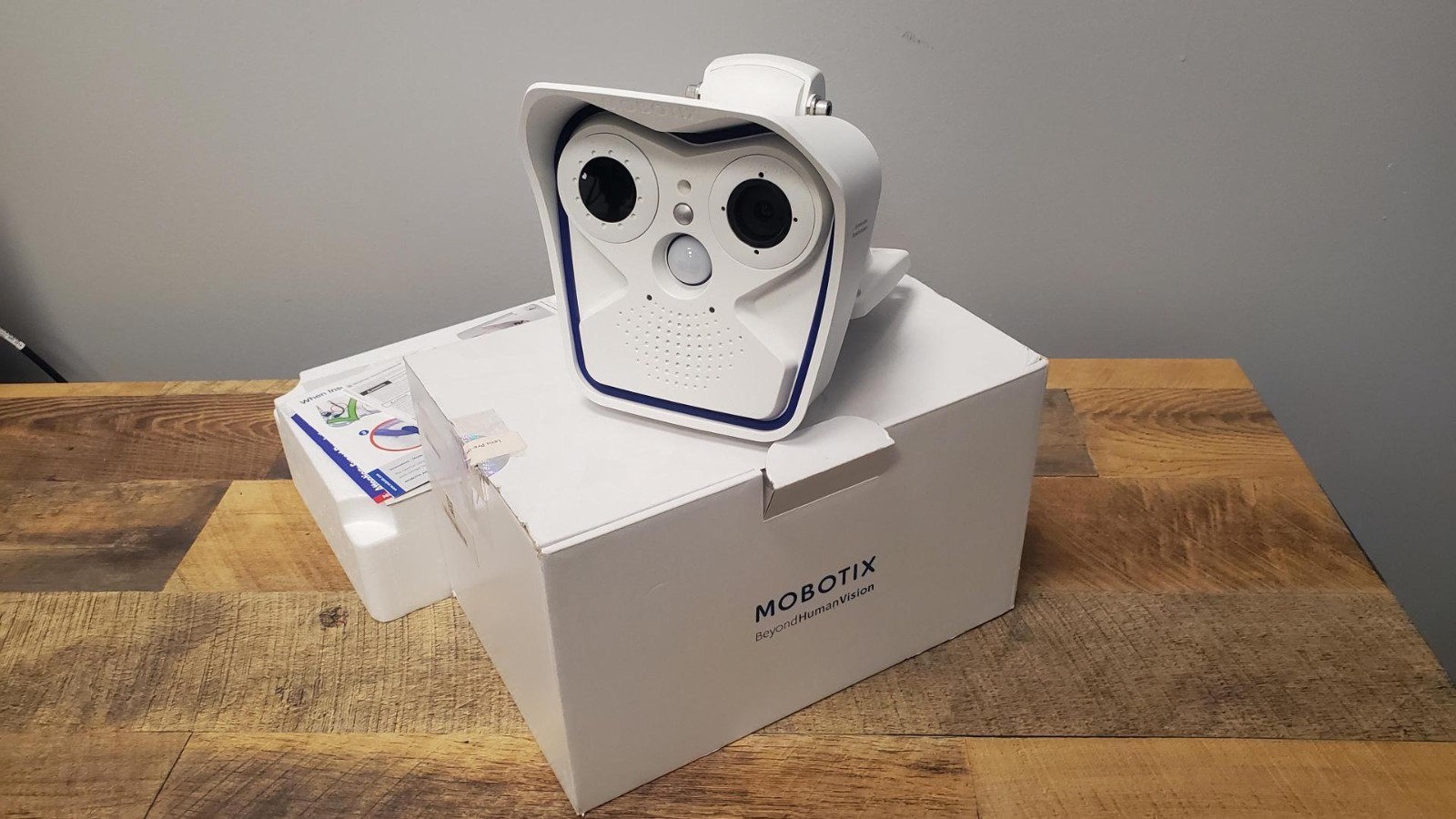 MOBOTIX M16TB-EST Thermal Imaging Camera Designed to Detect the Relative Temp