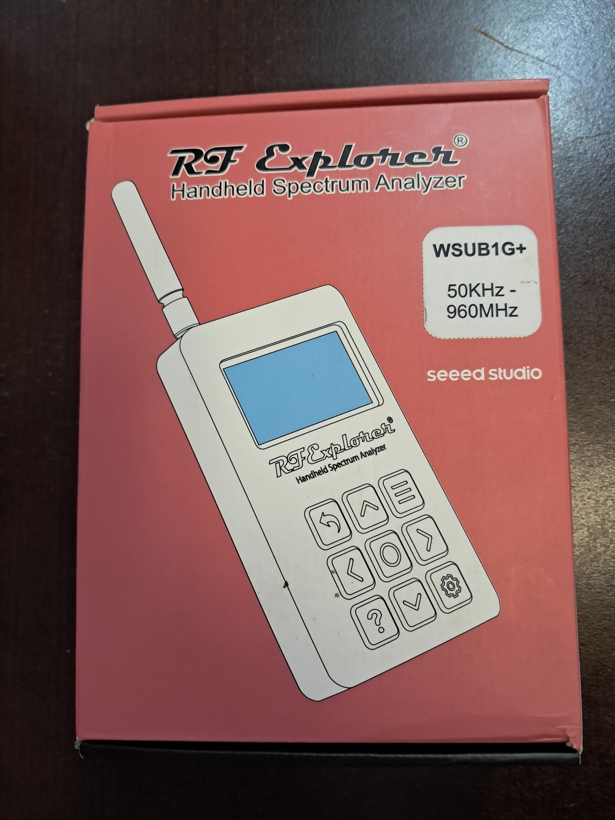 RF Explorer WSUB1G PLUS - Slim Spectrum Analyzer (50KHz - 960Mhz)