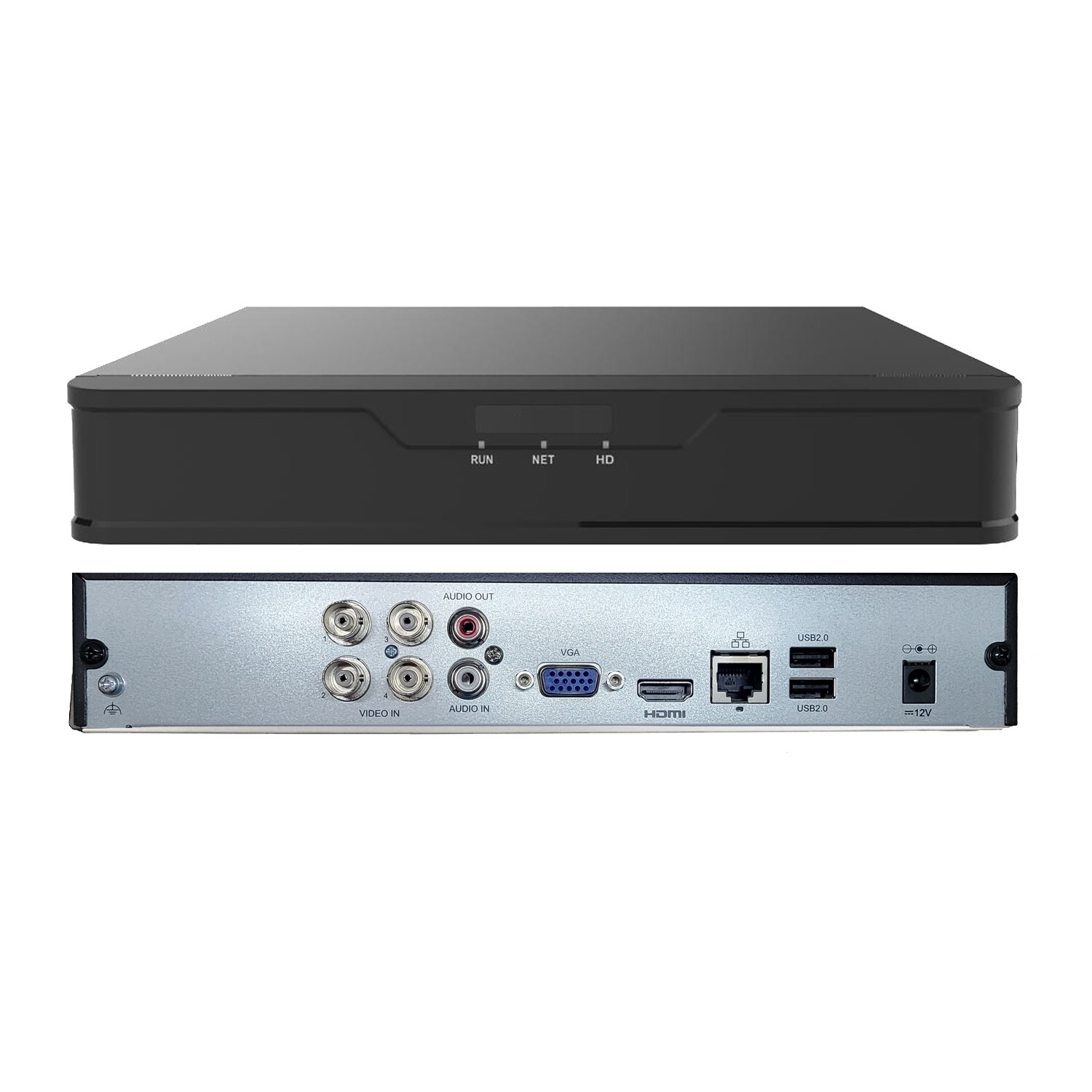 1PV DVR NVR 4 Channel 1080P HD 5 in 1 TVI/CVI/AHD/CVBS/ 1TB HDD