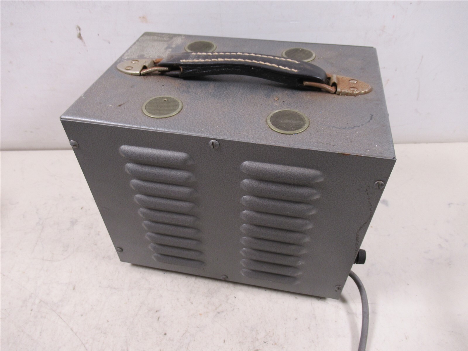 Ernst Leitz Vintage Microscope Light Source Transformer Housing for L-2 Lamp