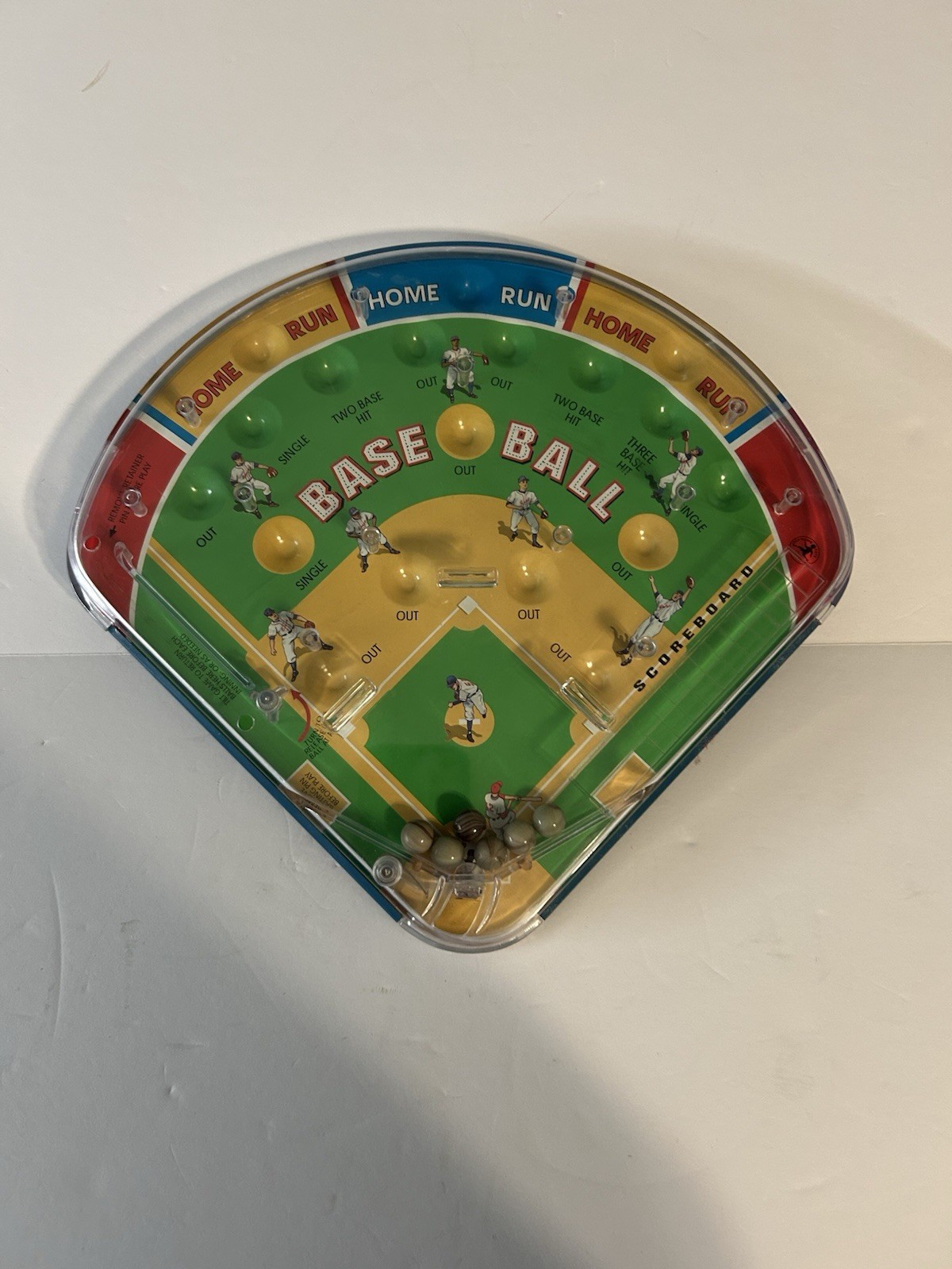 Vintage 2001 Schylling Baseball Pinball Game