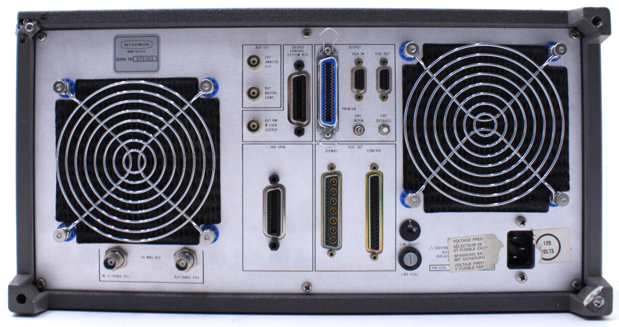 Wiltron 360 Vector Network Analyzer Display Power Tested