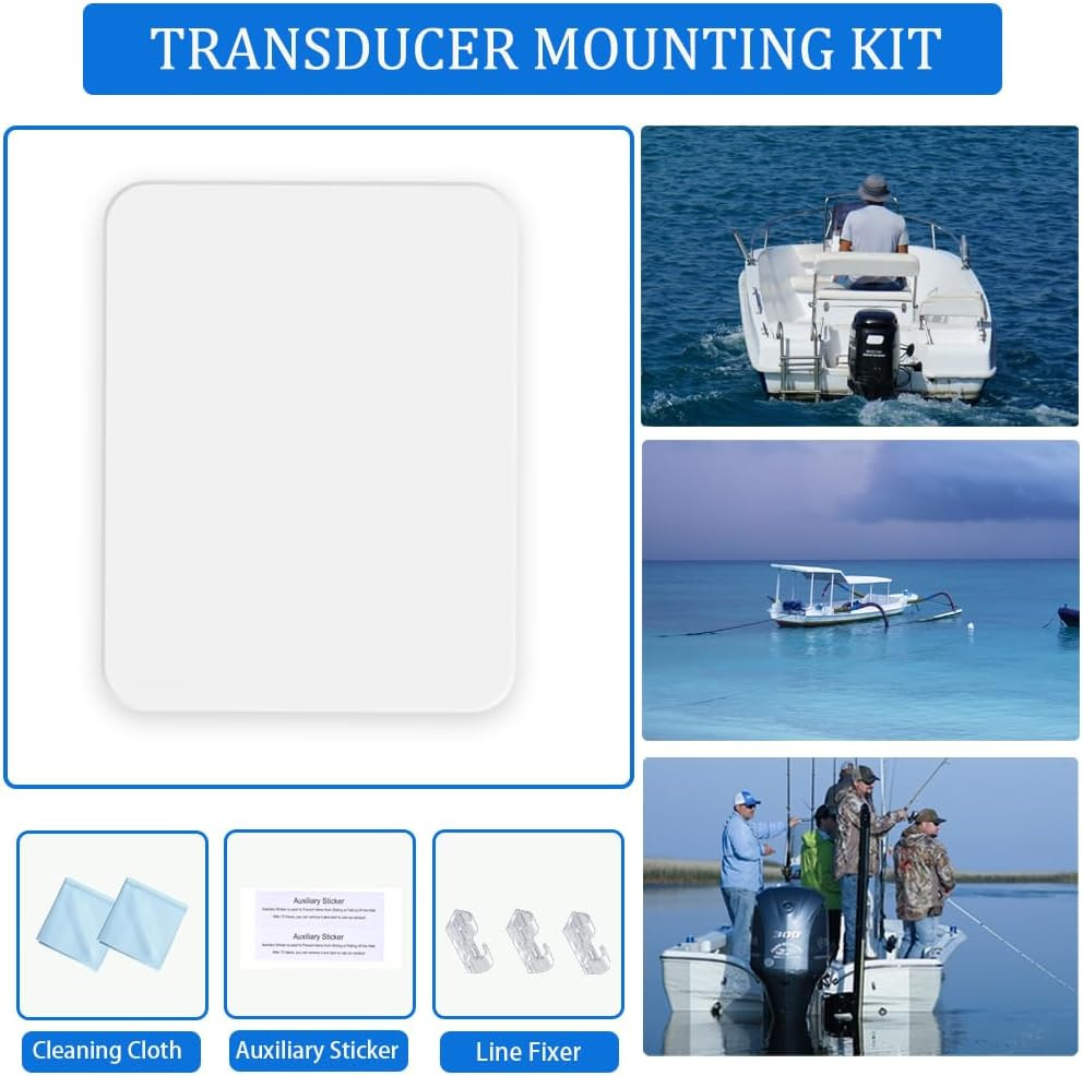 Transducer Mounting Board，Screwless Resistant Transducer Mounting Plate Kit