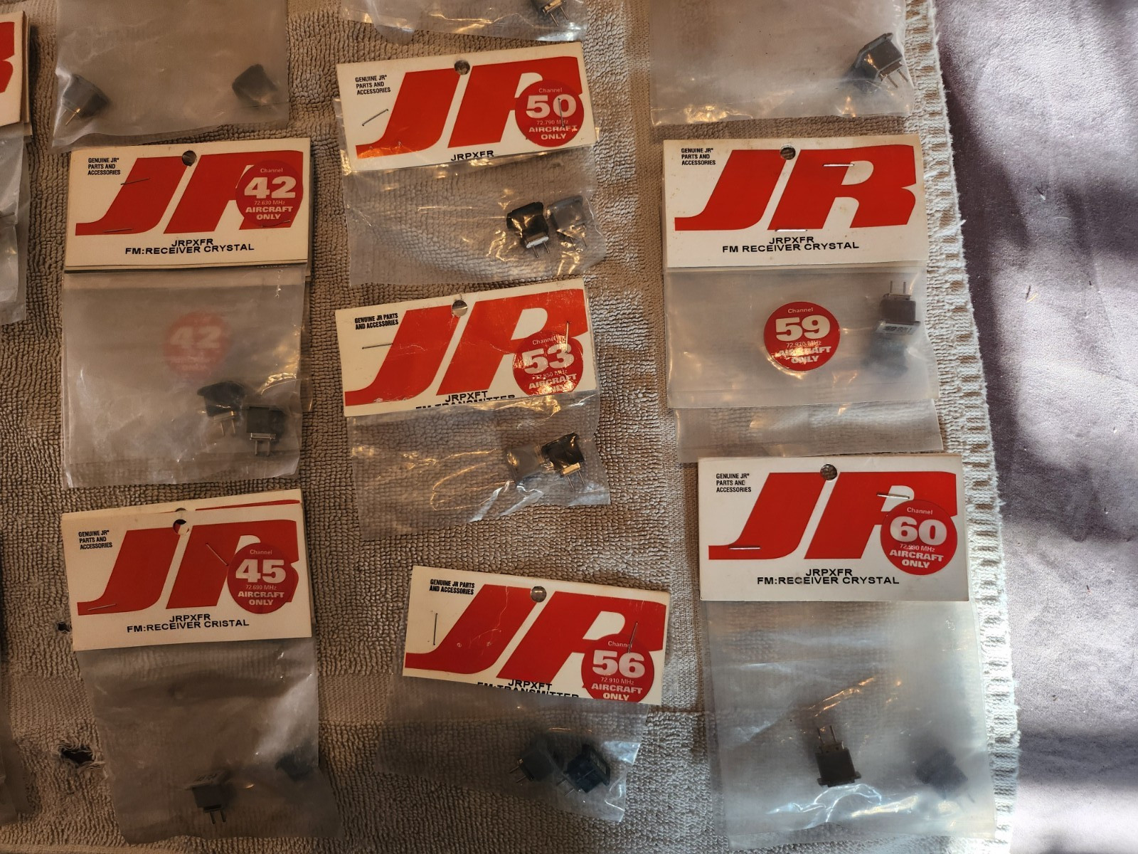 JR transmitter and reciever crystal set CH- 56