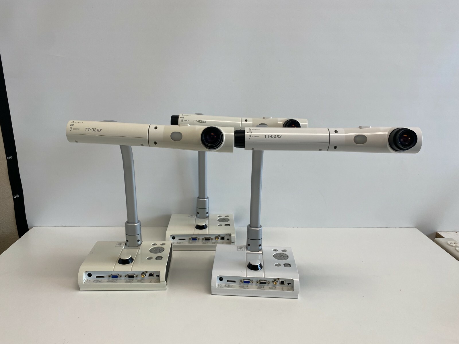 Lot #16:  Lot of 3 Elmo TT-02RX Interactive Document Camera