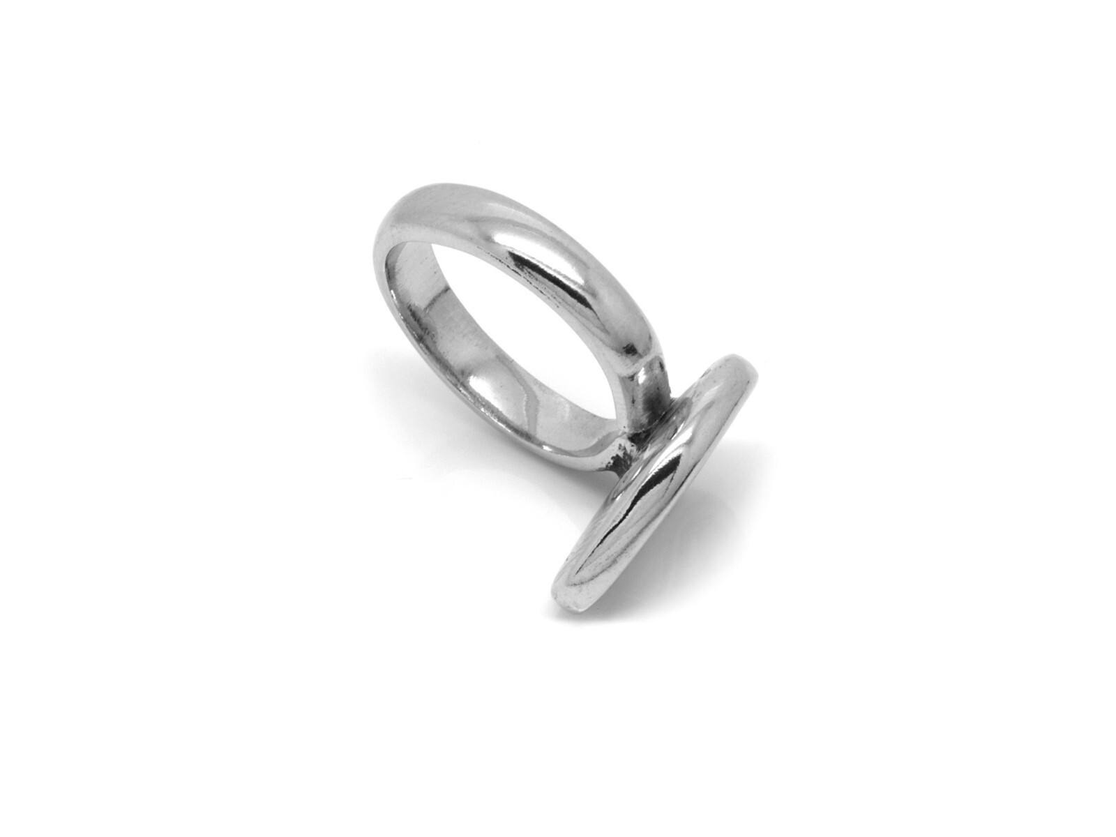 Ear Ring, Handmade Hearing Human Anatomy Jewelry in Pewter