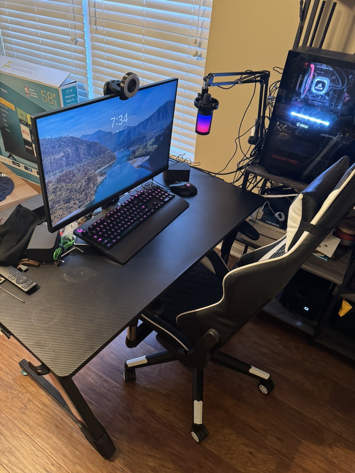 gaming pc Set Up
