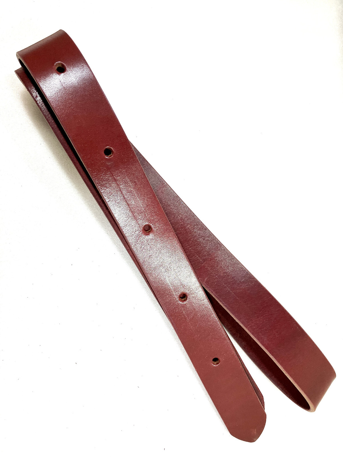 Half Breed Off Side Billet - 1 3/4" x 60" - Latigo Leather (F580)