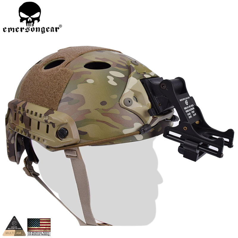 Emerson Fast Helmet PJ type Tactical Adjustable Protective Combat Airsoft w/NVG