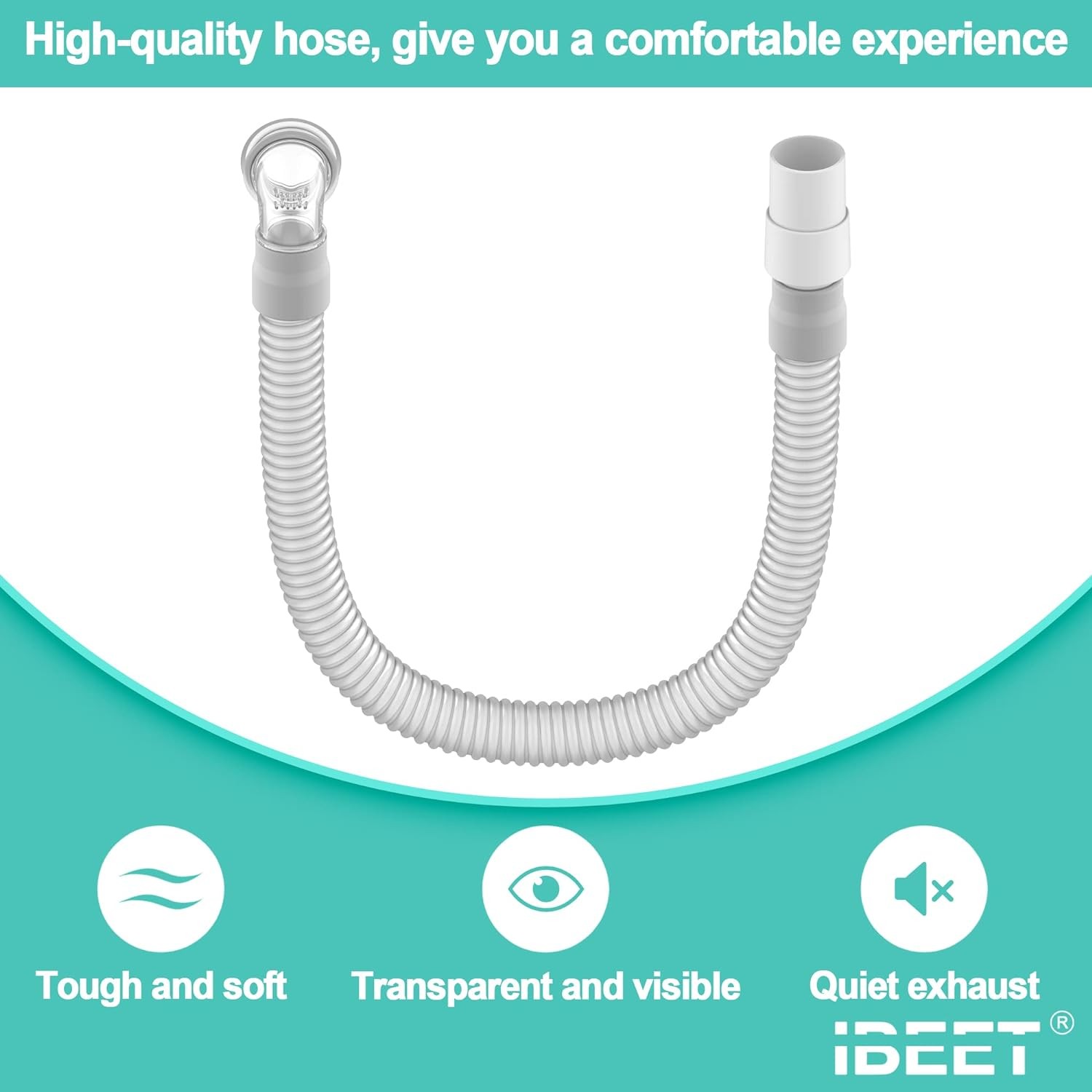 Short Tube Assembly for Swift Fx, Hose Supplies Clear, Light Gray, White