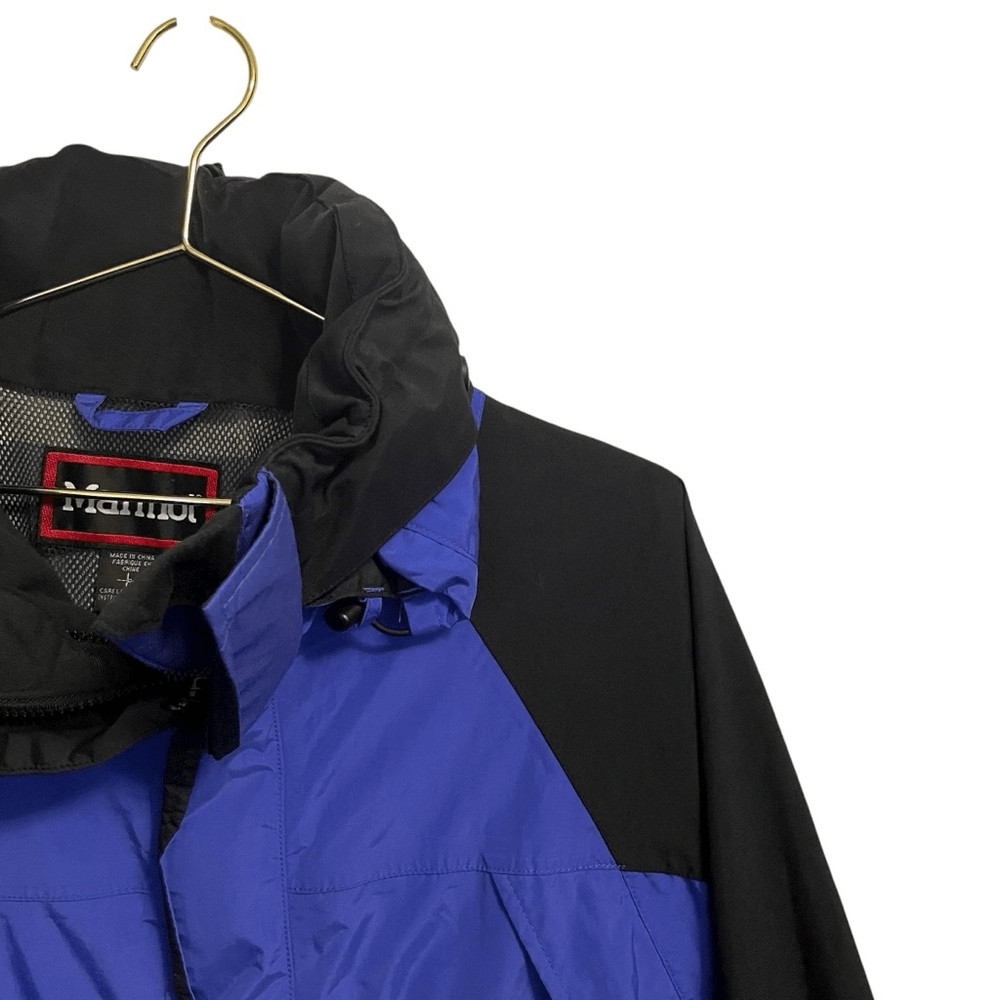 Marmot Ski Parka Jacket Blue Black Men’s Size Medium