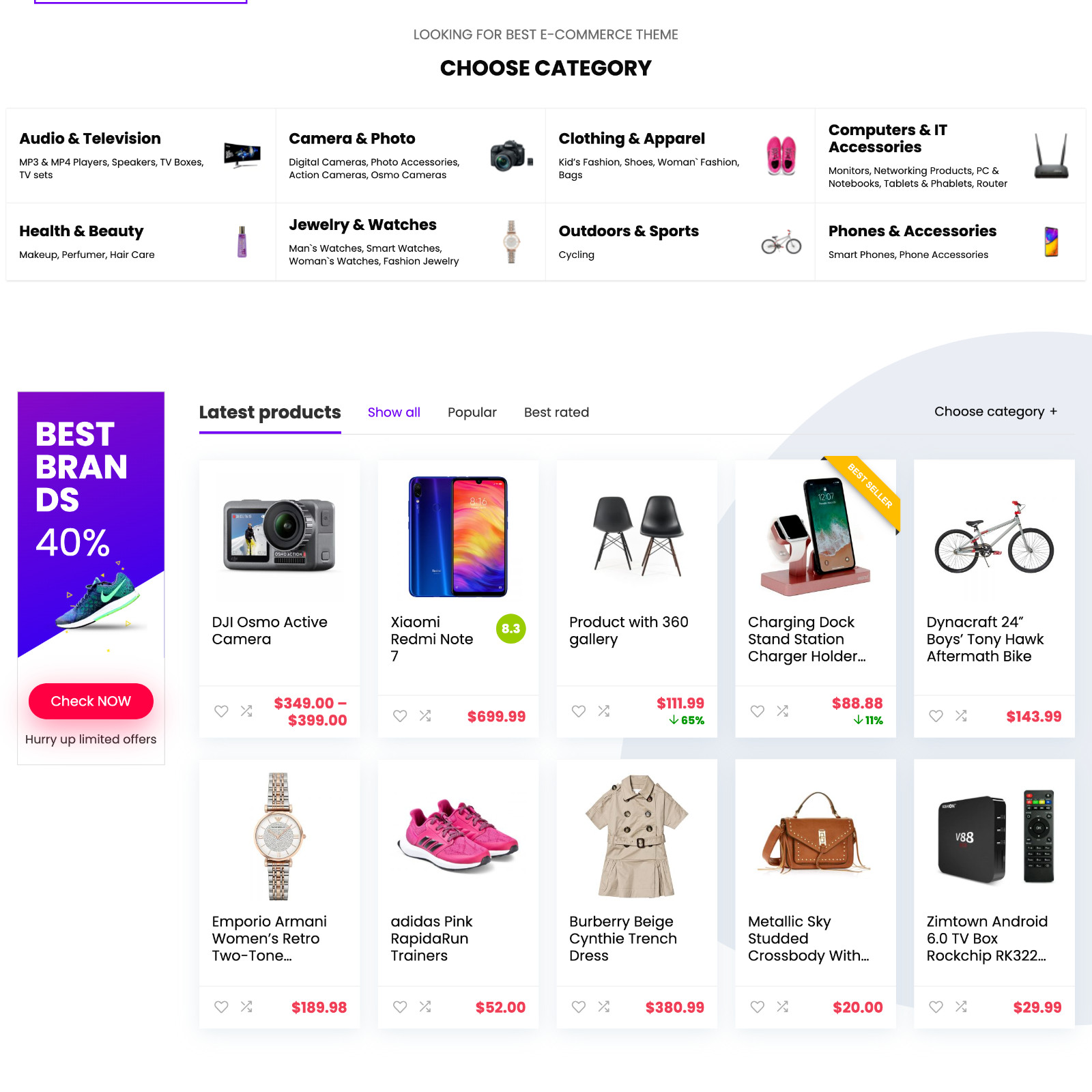 eCommerce Business Website Design for Sale with Free VPS Web Hosting