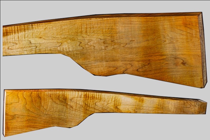 Sugar Maple rifle blank sm11