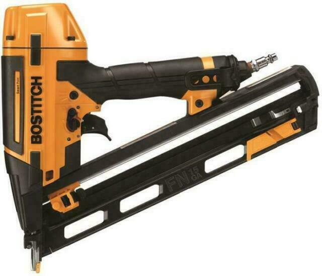 Bostitch BTFP72156 15GA Smart Point FN Finish Nailer Kit w/ Case NEW
