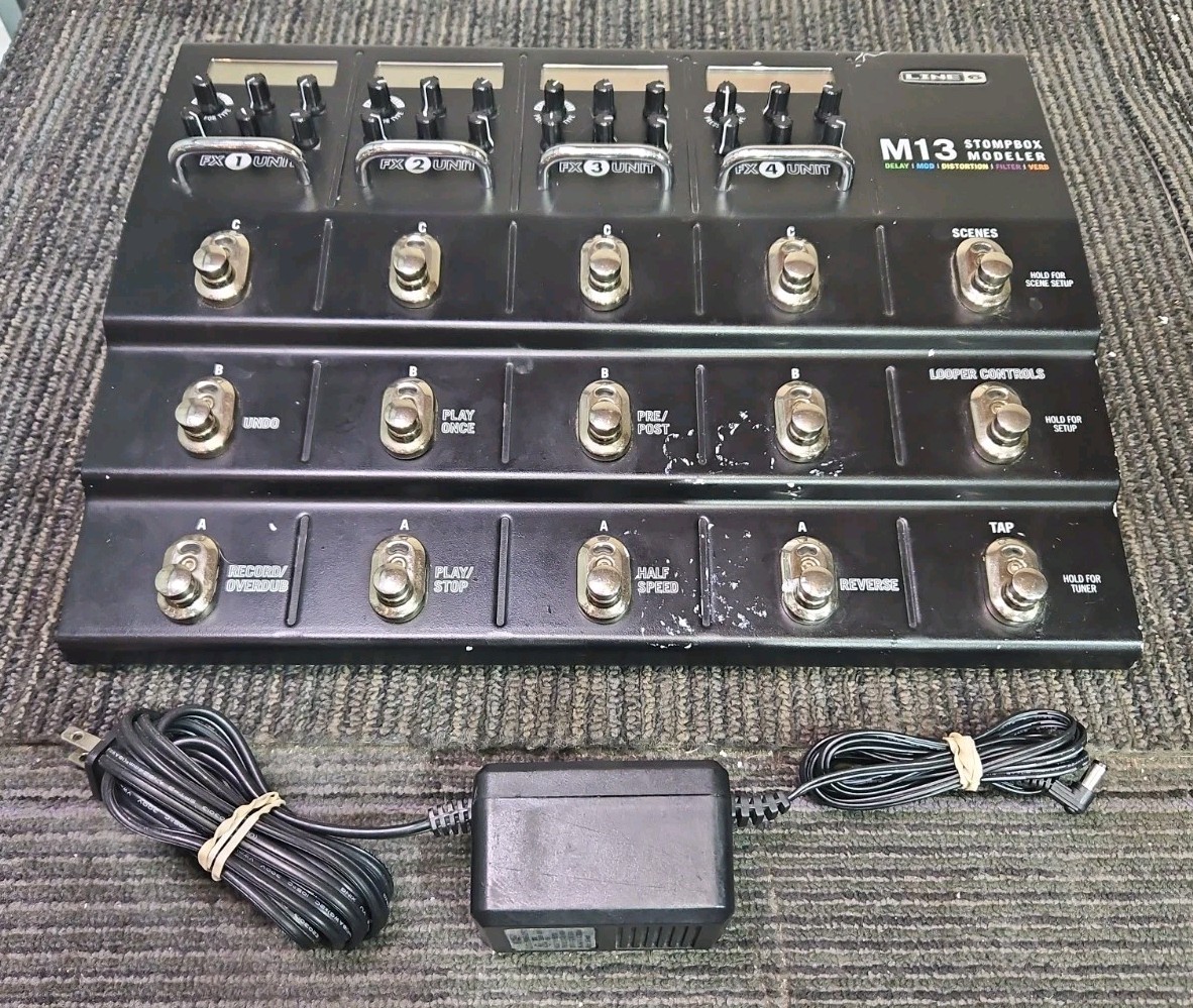 Line 6 M13 Stompbox Modeler Guitar Multi-Effects Pedal