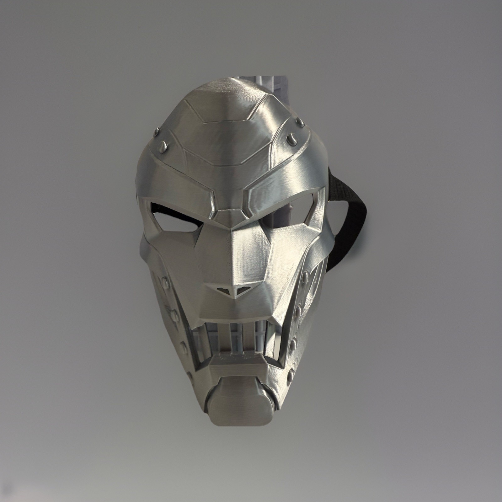 Fortnite Dr Doom Mask-Chrome Silver