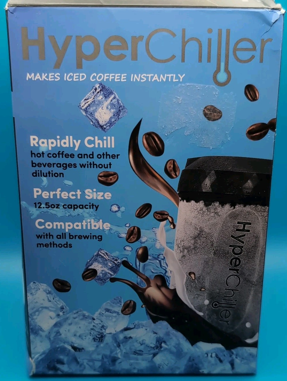 HyperChiller HC2CB Patented Iced Coffee/Beverage Cooler NEW