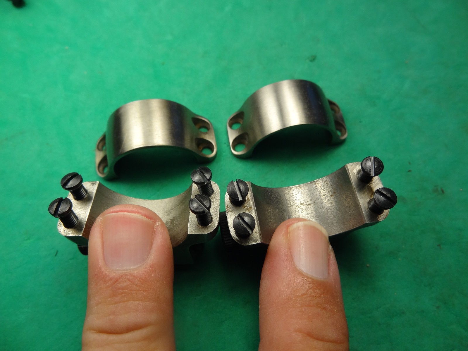 Ruger Scope Rings 1" Low Stainless Steel