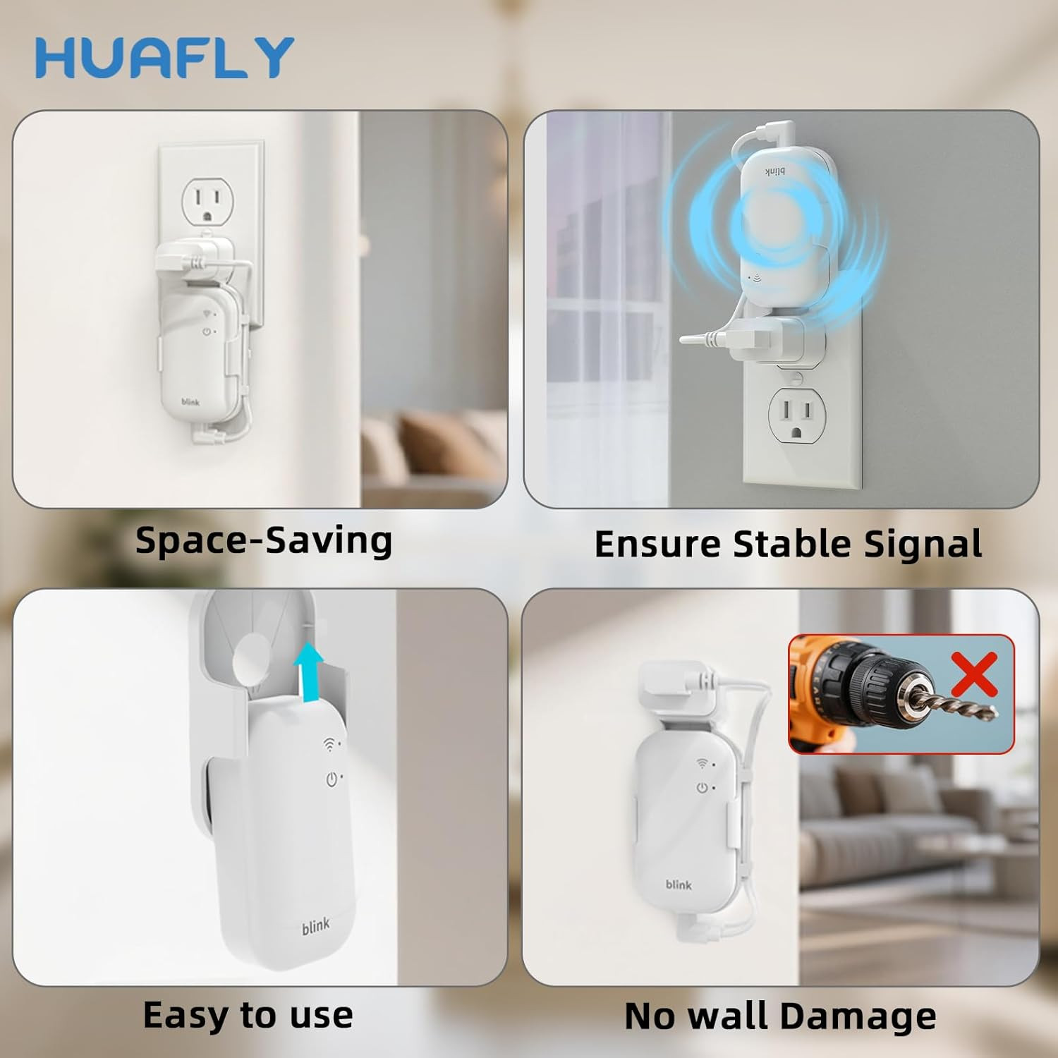 Outlet Wall Mount for Blink Sync Module Core, Outdoor&Indoor Blink Sync Module M