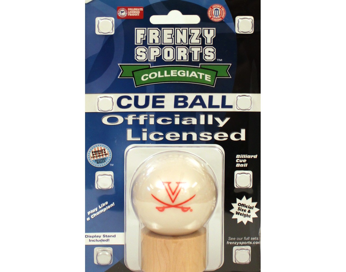 NCAA Virginia Cavaliers College/Collegiate Pool Billiard Cue Ball - NEW!!!