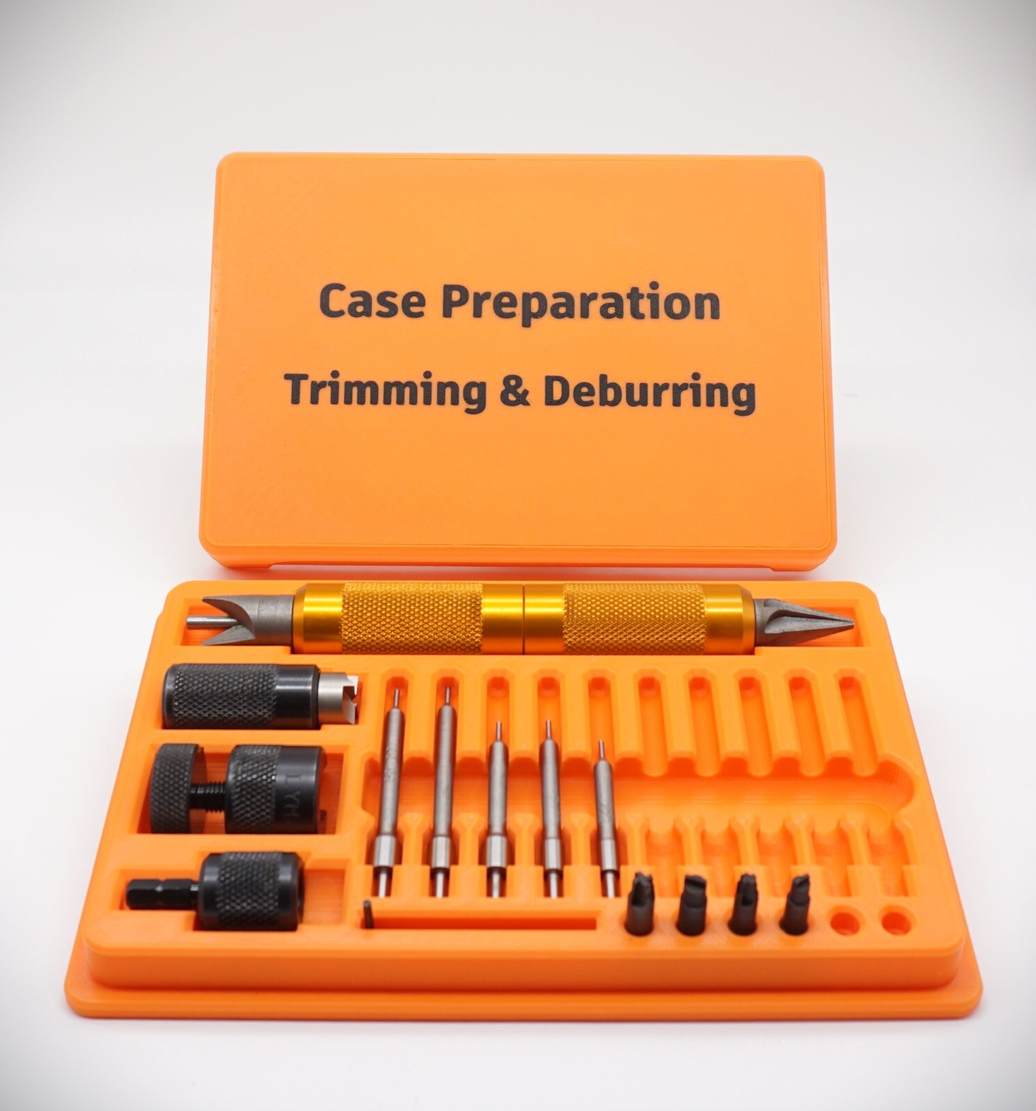Lyman Rifle Trimming & Deburring Storage Case Dillon Hornady RCBS