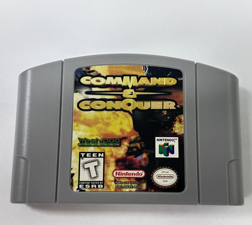 Command & Conquer N64 Vedio Game Card