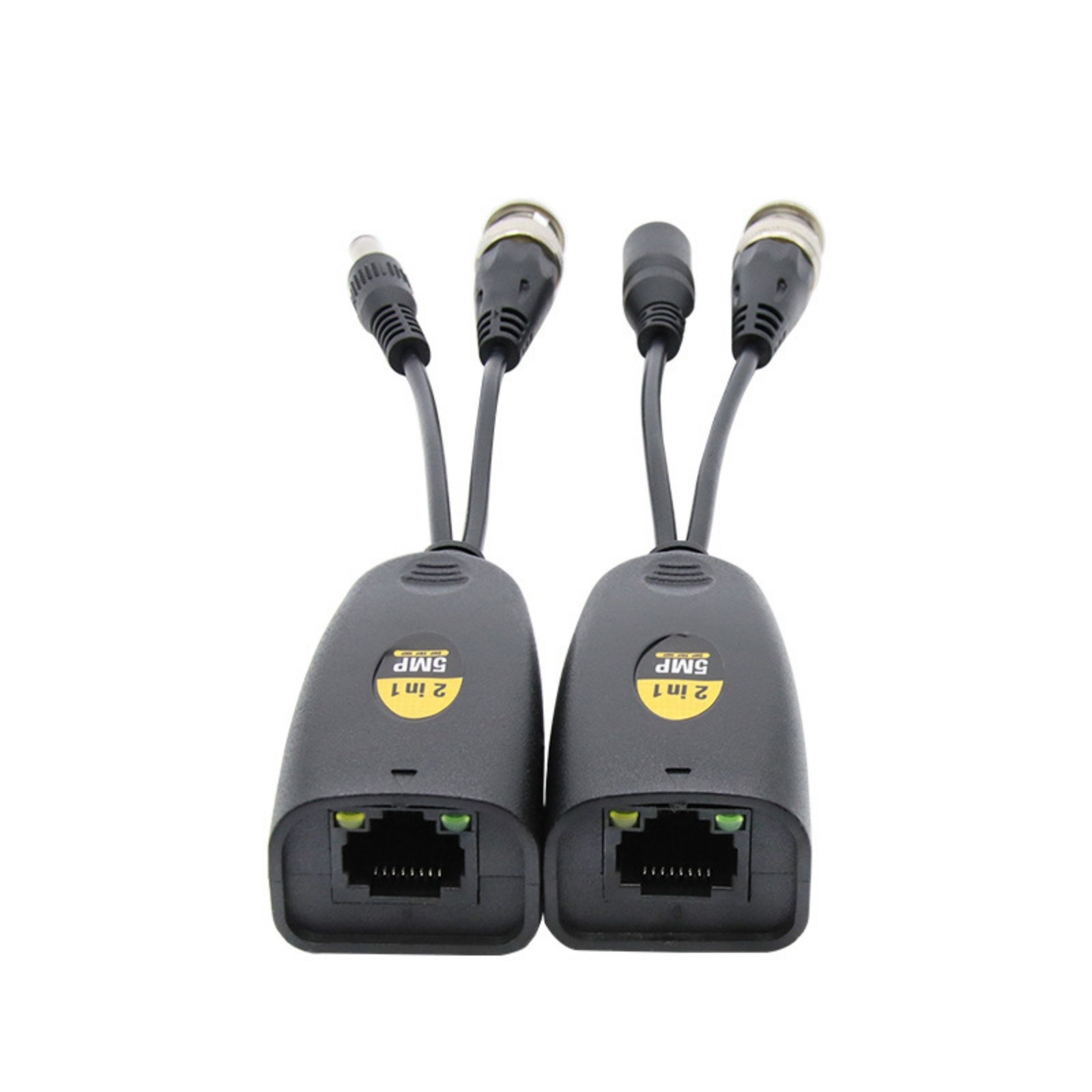 Durable BNC To POE Adapter Balun Connector Accessories For Surveillance