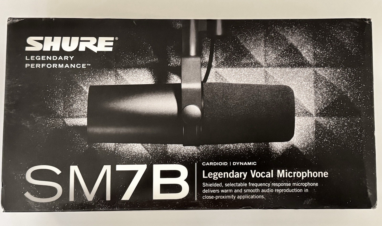 Shure SM7B Cardioid Dynamic Vocal Microphone