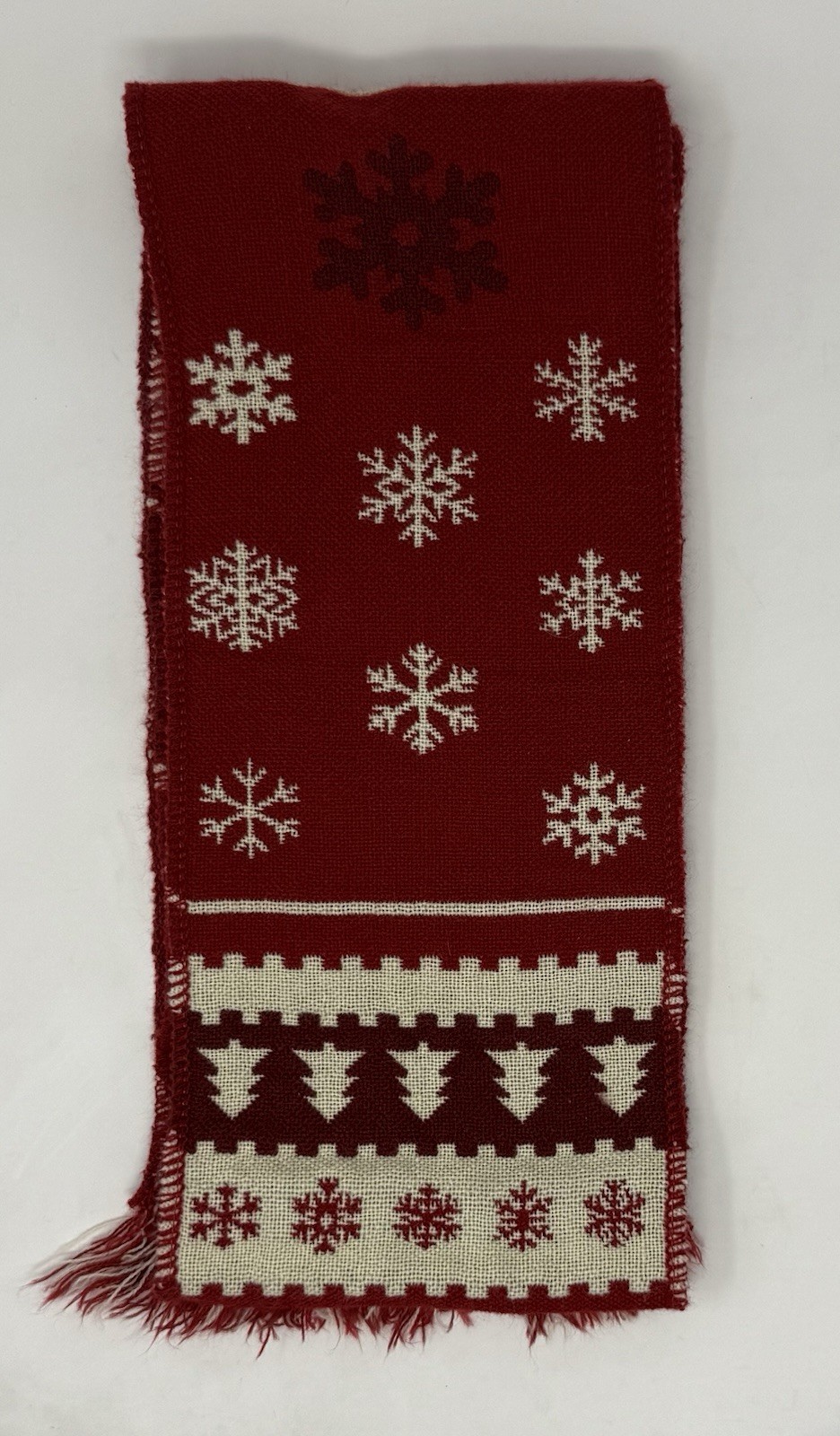 Makers Mark Limited Edition Winter Christmas Scarf