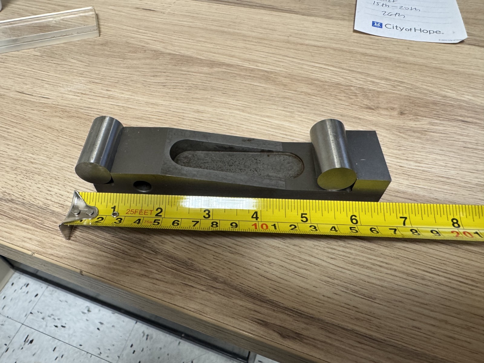 VINTAGE 6.5" TOOLMAKER BUILT SINE BAR DS73