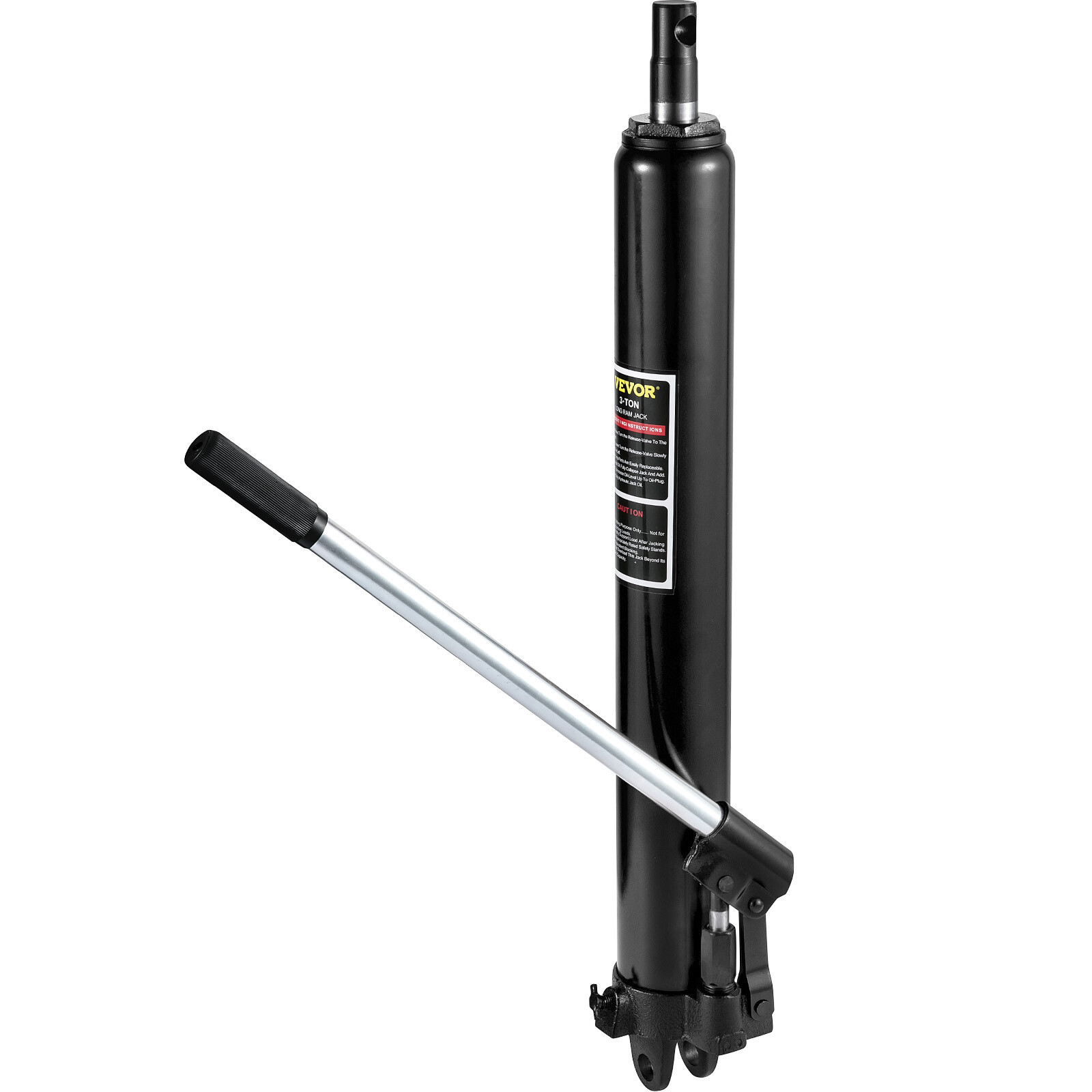 VEVOR 3 Ton Long Ram Hydraulic Jack Manual Single Pump Engine Lift Cherry Picker