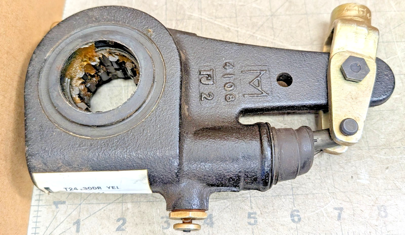 Meritor R801041   Slack Adjuster- 1.5"-10 spline, 5.5" Arm NEW NO BOX [A5B4]