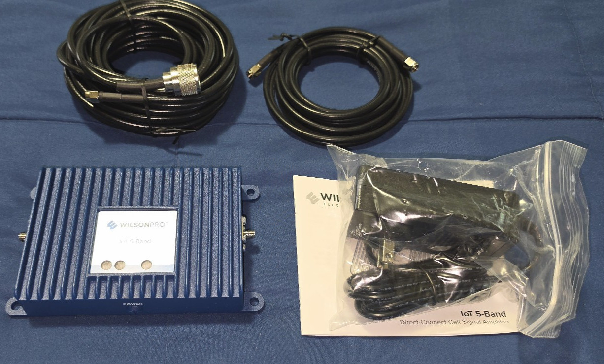 New Wilson Pro Security Kit 461119 - IOT 5 Band Cellular Amplifier and Antenna