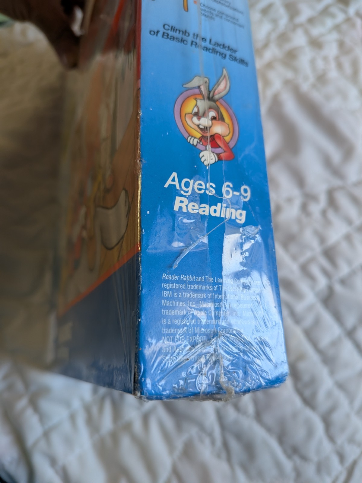 The Learning School Deluxe Reader Rabbit 3 WIndows Or MAC Ages 6-9 Unopen 1996