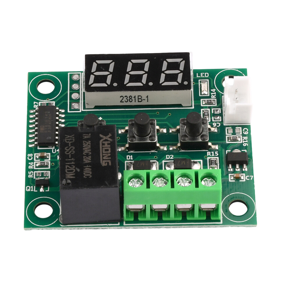 W1209 DC12V Digital Thermostat Temperature Control Switch Sensor Module NTC10K