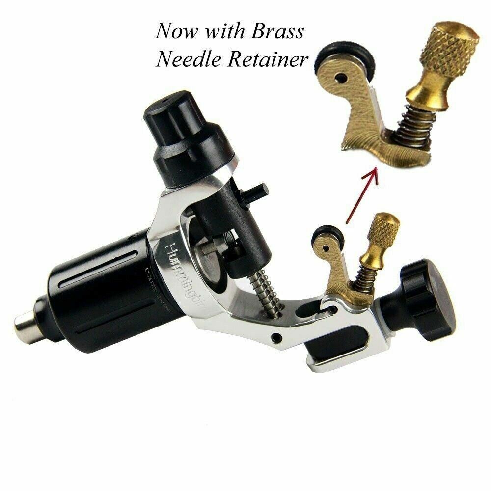 Original Hummingbird Rotary Tattoo Machine Gun Swiss Motor with Cord Needle Tips
